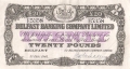 Belfast Banking Company Ltd 20 Pounds,  3. 2.1943